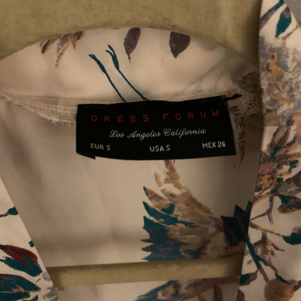 PRINTED KIMONO BLOUSE SIZE S - Picture 4 of 8